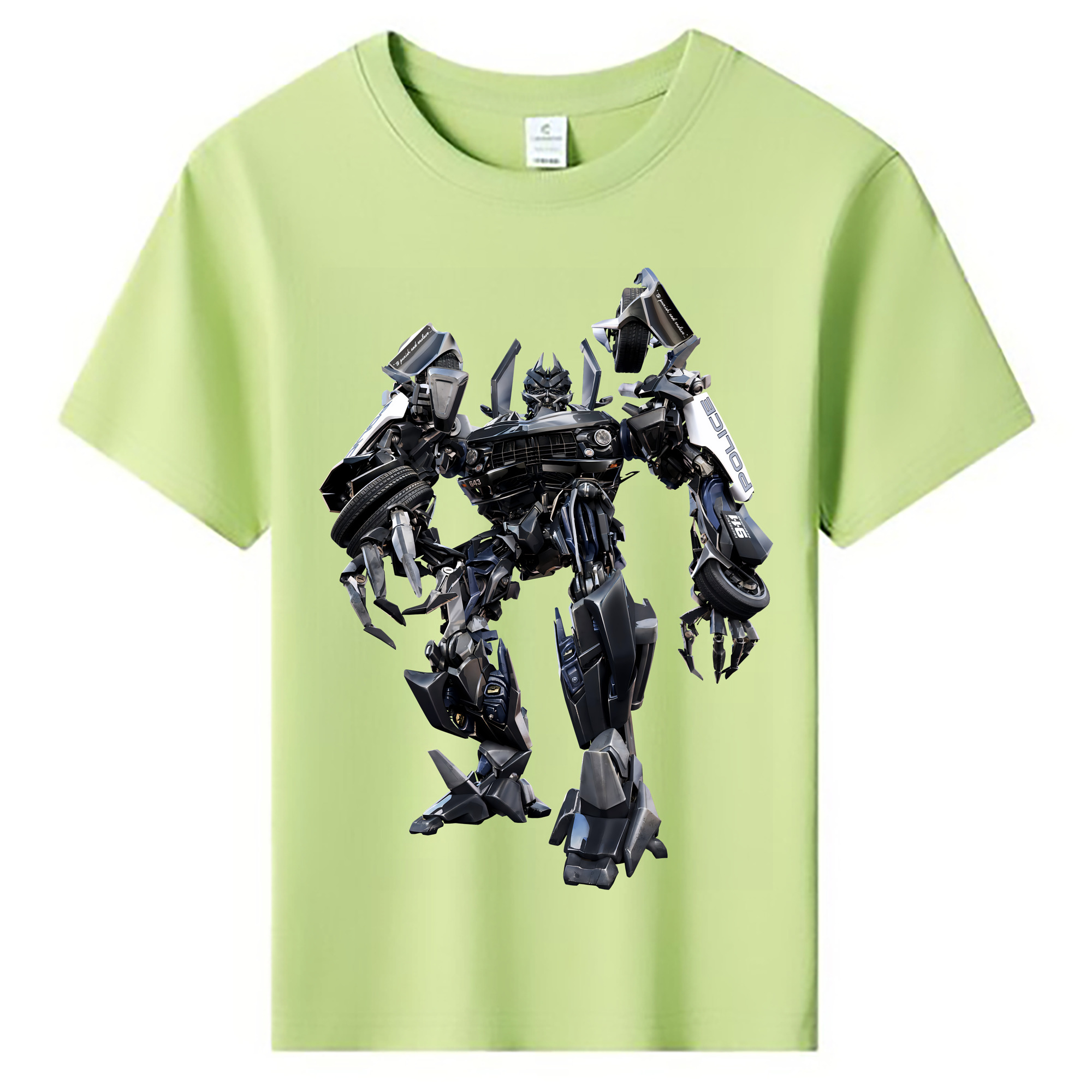 （画像用） Transformers トランスフォーマー 綿100％キッズTシャツ（フロントプリント）
